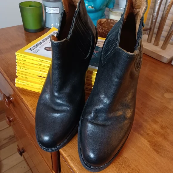 🎯 SOLD! - Florentini & Baker Ankle Boot Booties Size 36 EUR / 5.5 - 6 US EUC!! - Picture 2 of 7